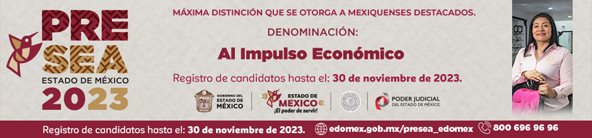 Presea Estado de México 2023