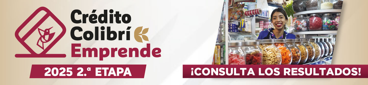 Resultados del programa "Crédito Colibrí Emprende" 2025 - 2da Etapa
